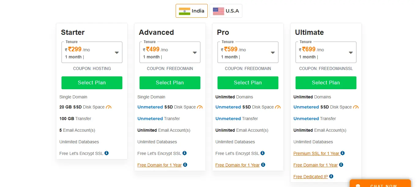 BigRock eCommerce Hosting Plans