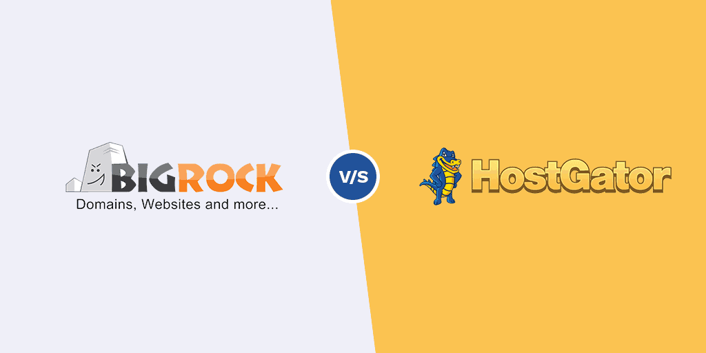 BigRock vs Hostgator TW