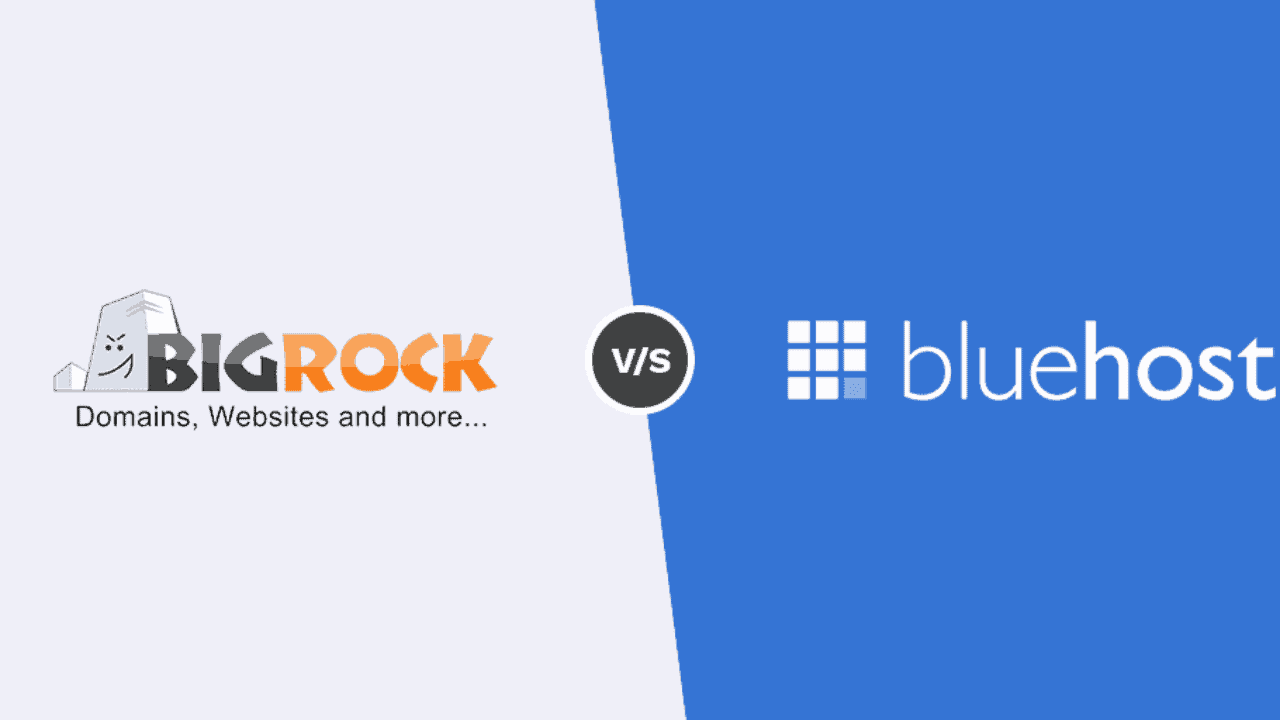 Bigrock Vs Bluehost India Which Is The Best Hosting April 2020 Images, Photos, Reviews