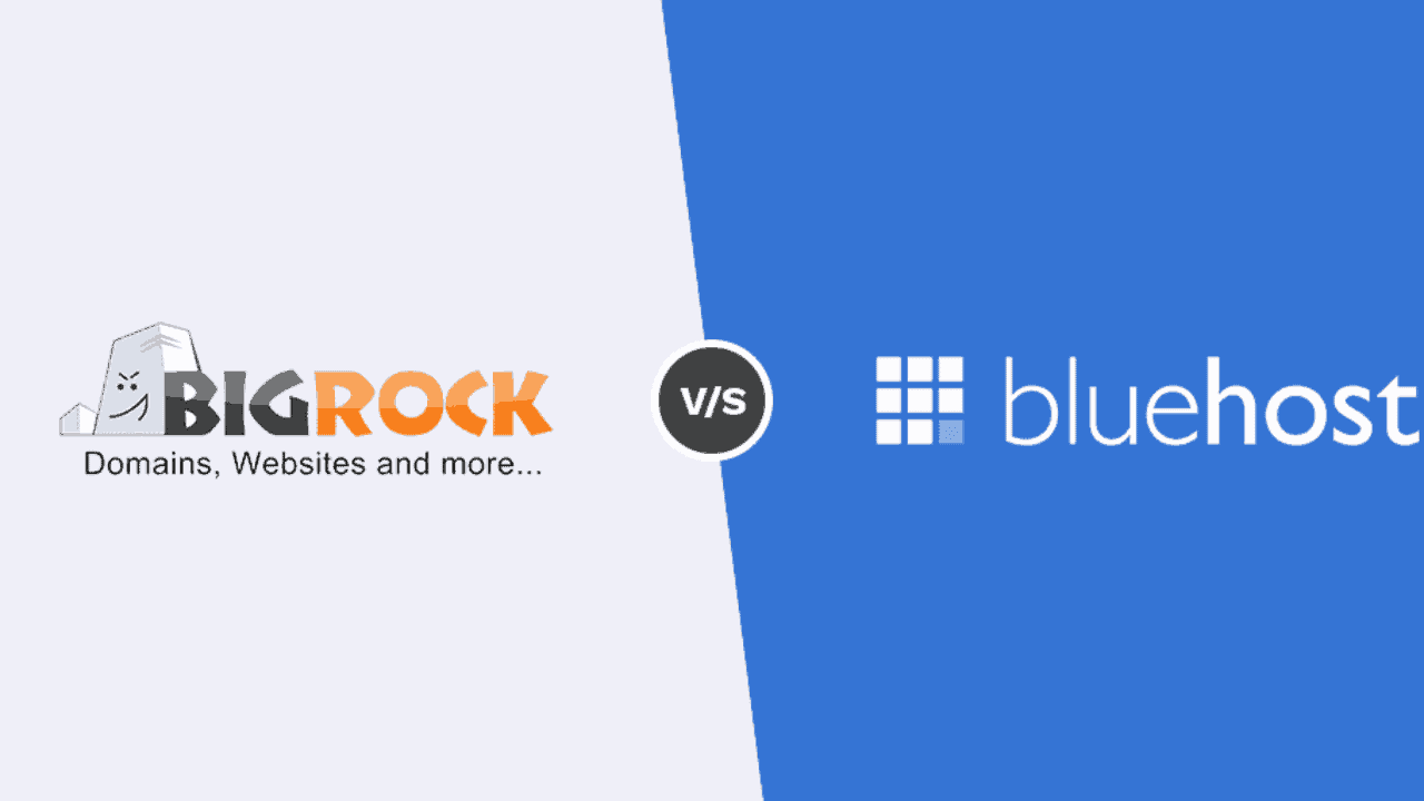 Bigrock Vs Bluehost India Which Is The Best Hosting March 2020 Images, Photos, Reviews