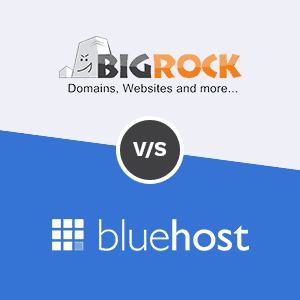 BigRock vs Bluehost