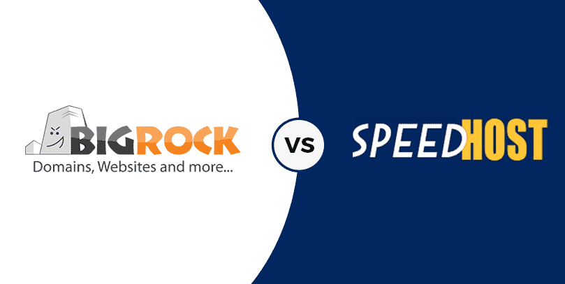 Bigrock vs speedhost feature