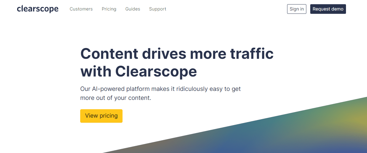 Clearscope SEO Content Optimisation Platform