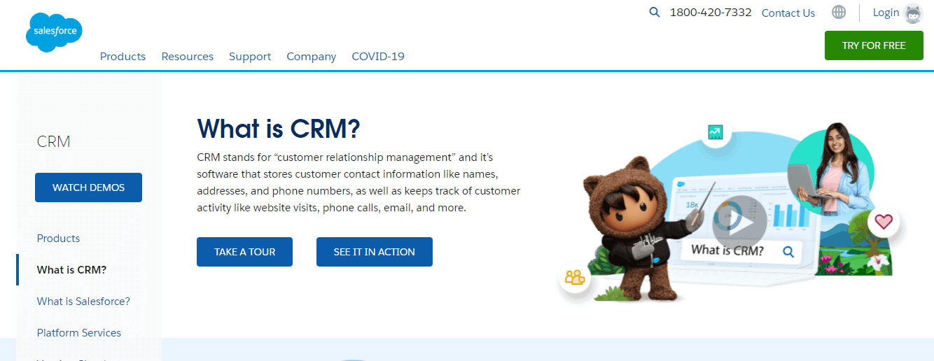 Salesforce's CRM Software