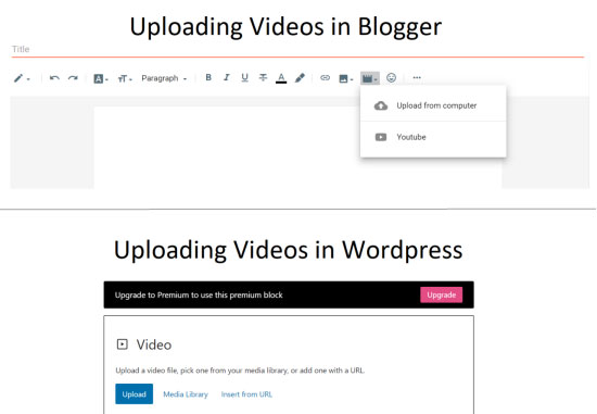 Video Upload Feature