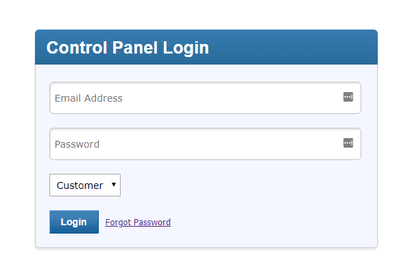 Bigrock Control Panel Login