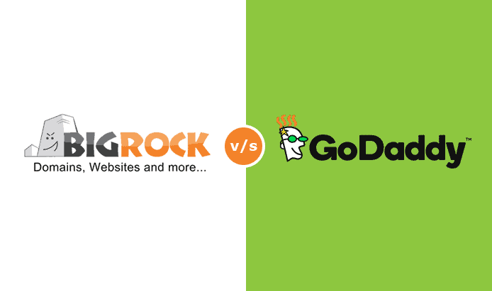 Bigrock vs Godaddy