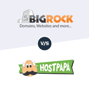 BigRock vs HostPapa