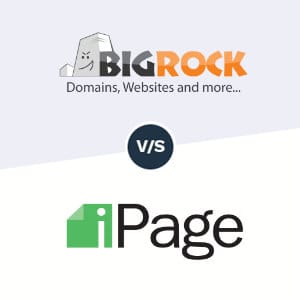 BigRock vs iPage