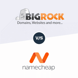 BigRock vs Namecheap