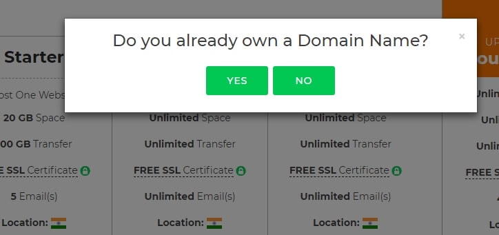 Select a Domain Name